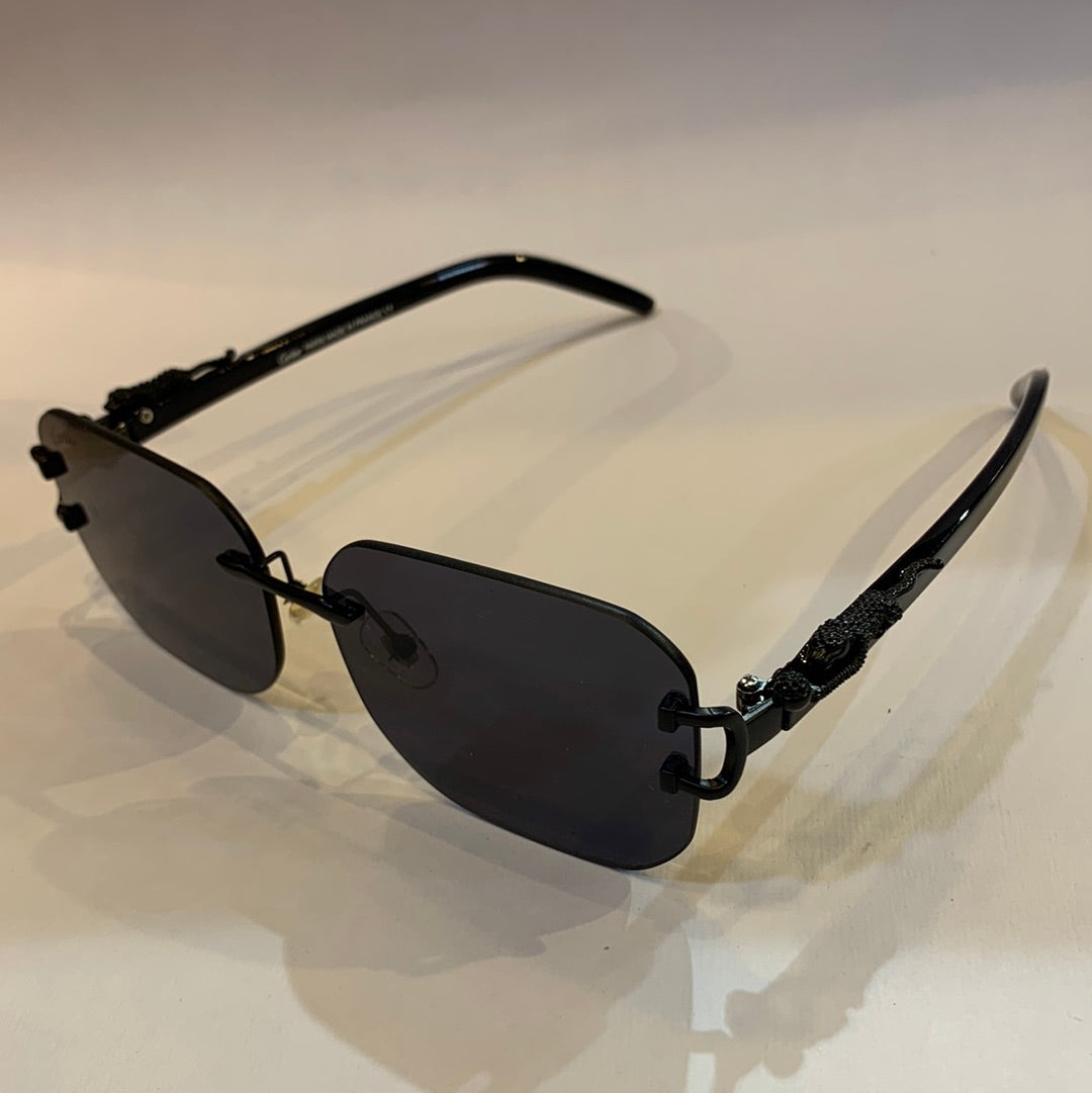 Rac Black Frame Black Shade sunglasses