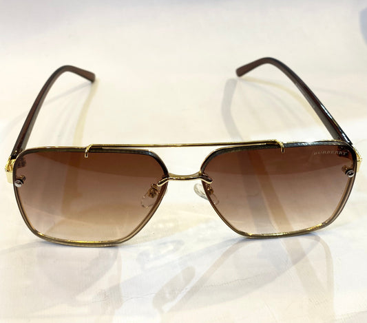 RUB Golden Brown Frame Brown Shade Sunglasses B80-337 63 12-144