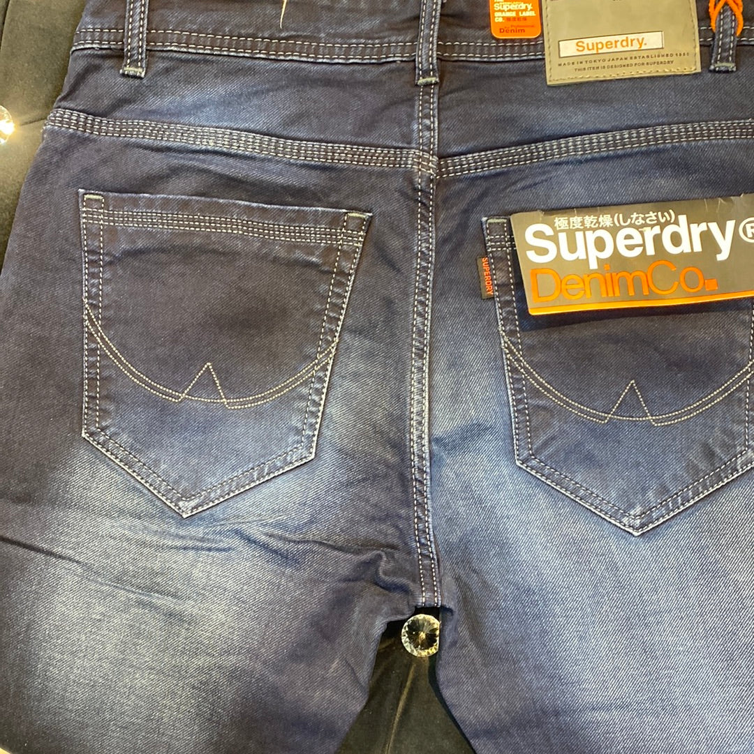 PUS SUP SD Denim Dark Blue Mid Rise Branded Designers Men’s Jeans And Straight Fit Men’s Jeans PUS 110303