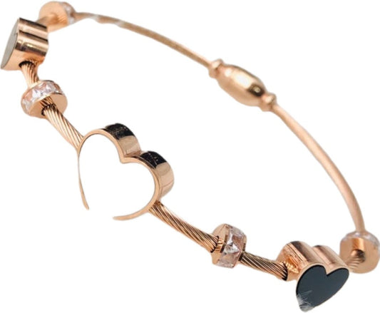 Copper Color With Hreat Design Premium Quality Kada Bracelet 502390