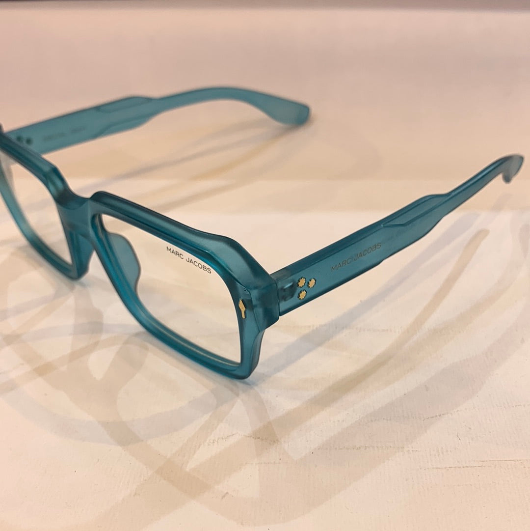 RAM Matte Blue Transperent Frame Transperent Shade Unisex Sunglasses 86319 55 19 146