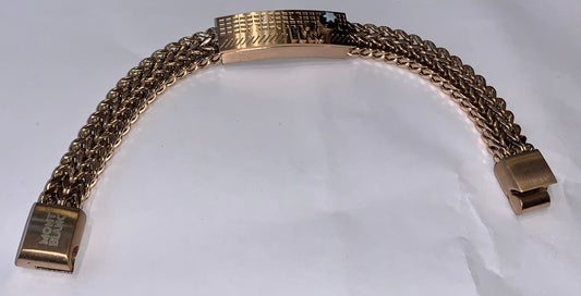 NOM Rose Gold Colour With Fancy Design Premium Quality  Bracelet 33312