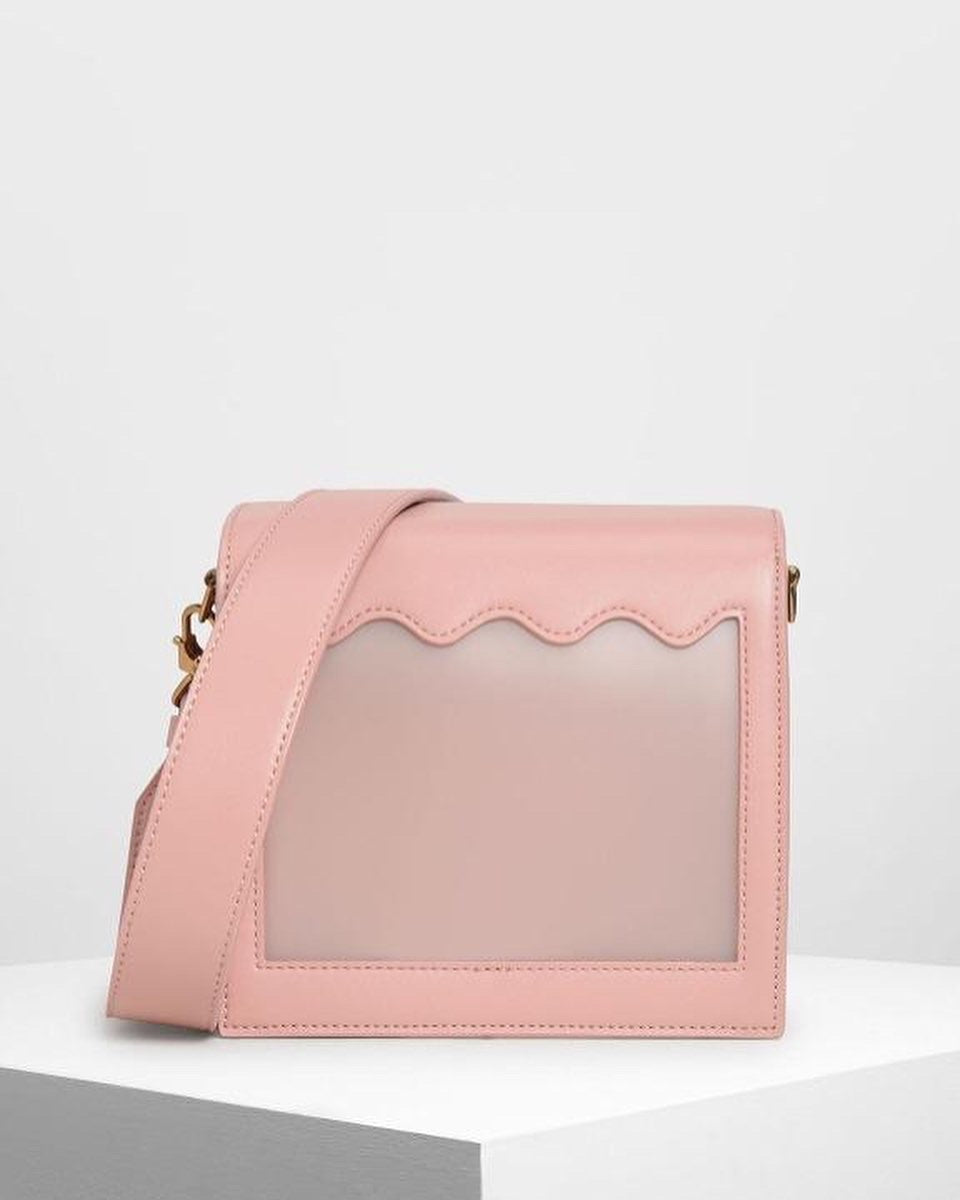 Clay Window Crossbody Bag - CHARLES & KEITH KR Bag