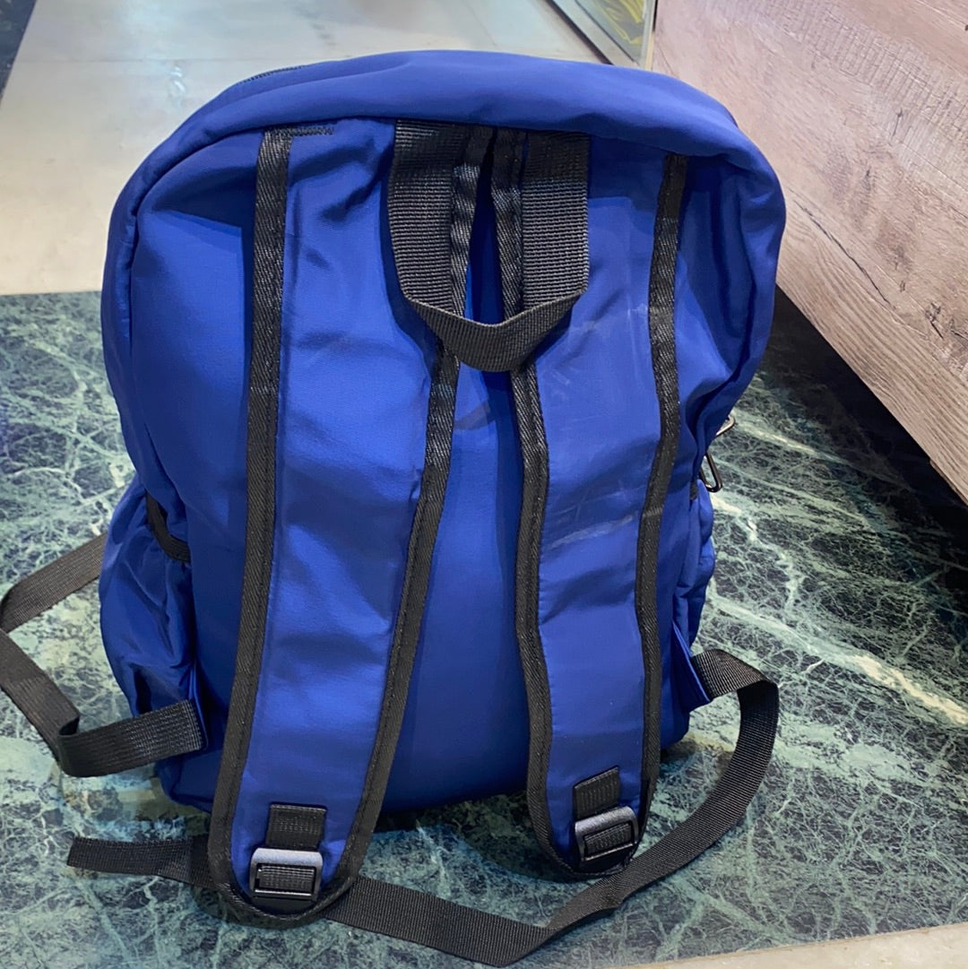 XIAAYU Three Stripes College School Unisex Bag Backpack 3760