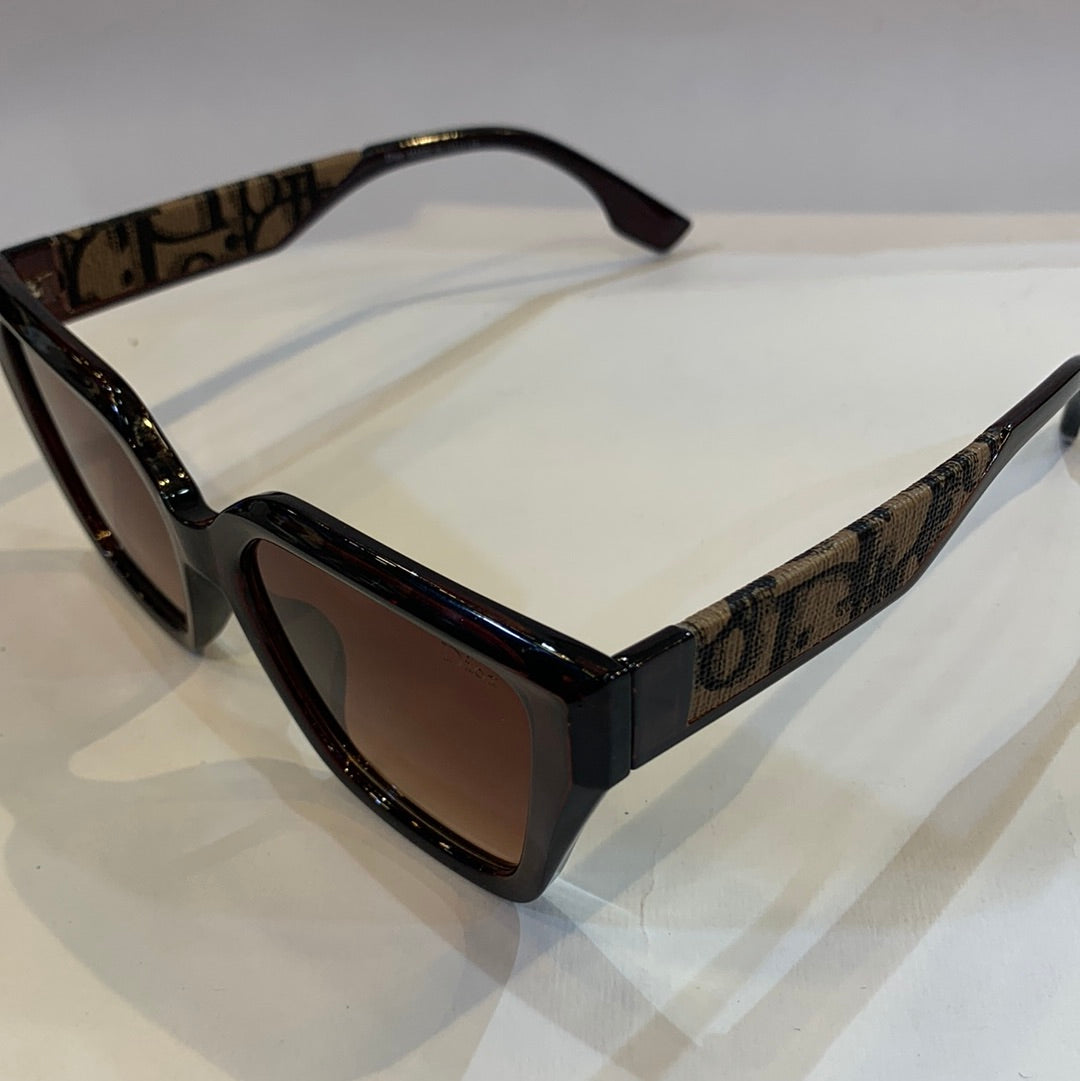 OID Brown Frame Brown Shade Sunglass 5503 45 17-143