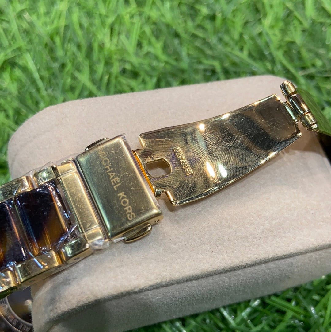 Cim Gold Leopard Chain Gold Dial Ladies Watch