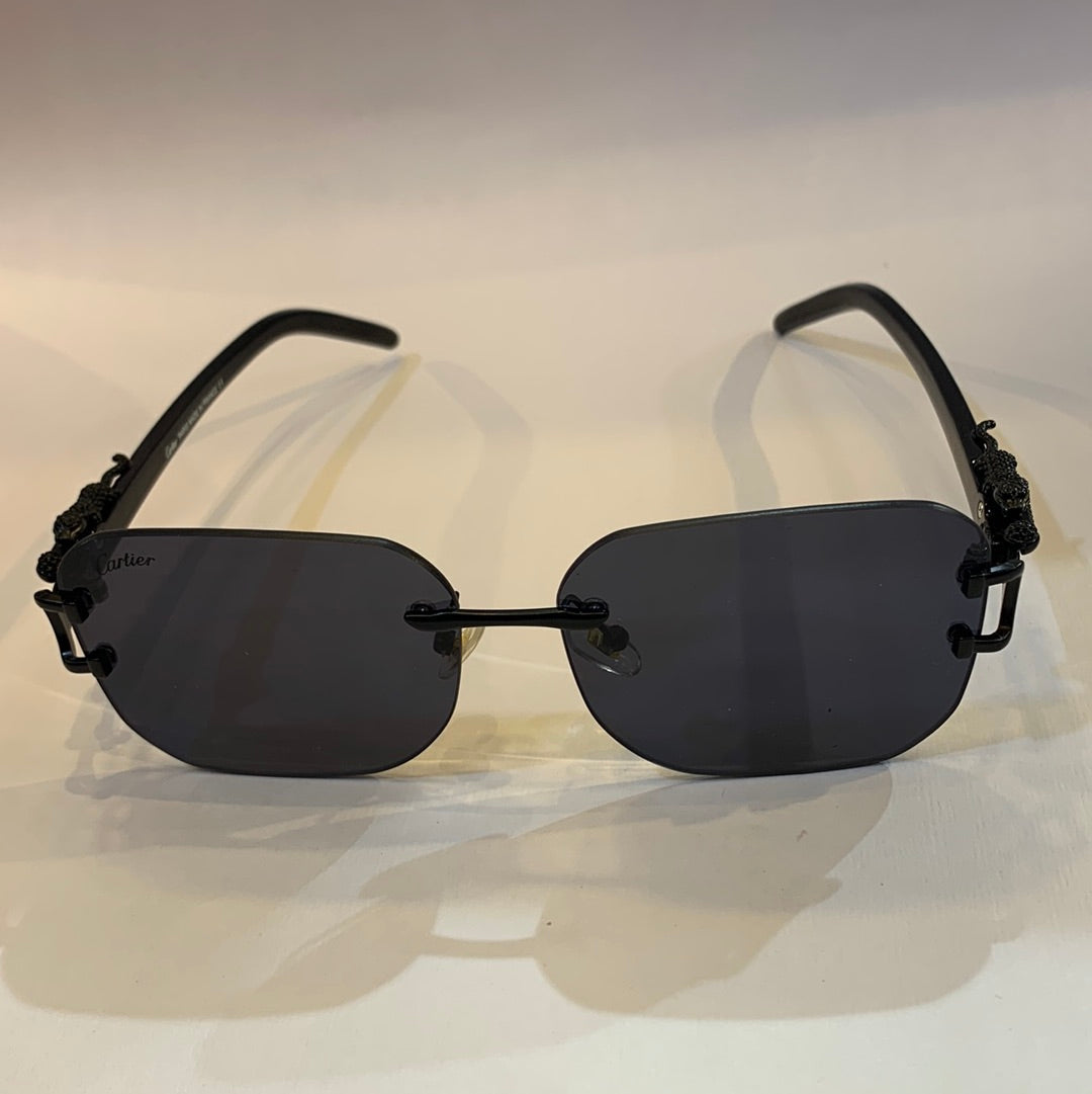 Rac Black Frame Black Shade sunglasses
