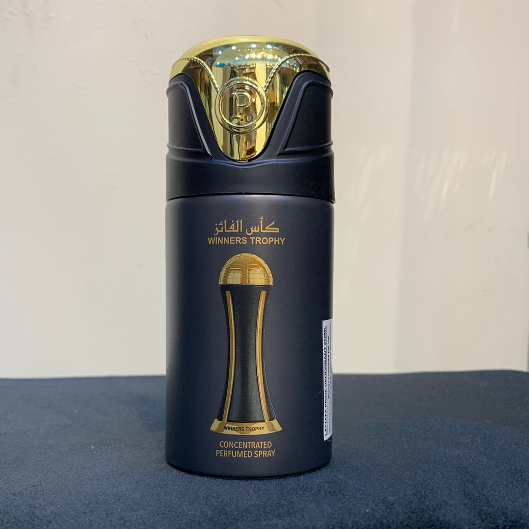 Winners Trophy Gold Deodrant by Lattafa Pride 250ml