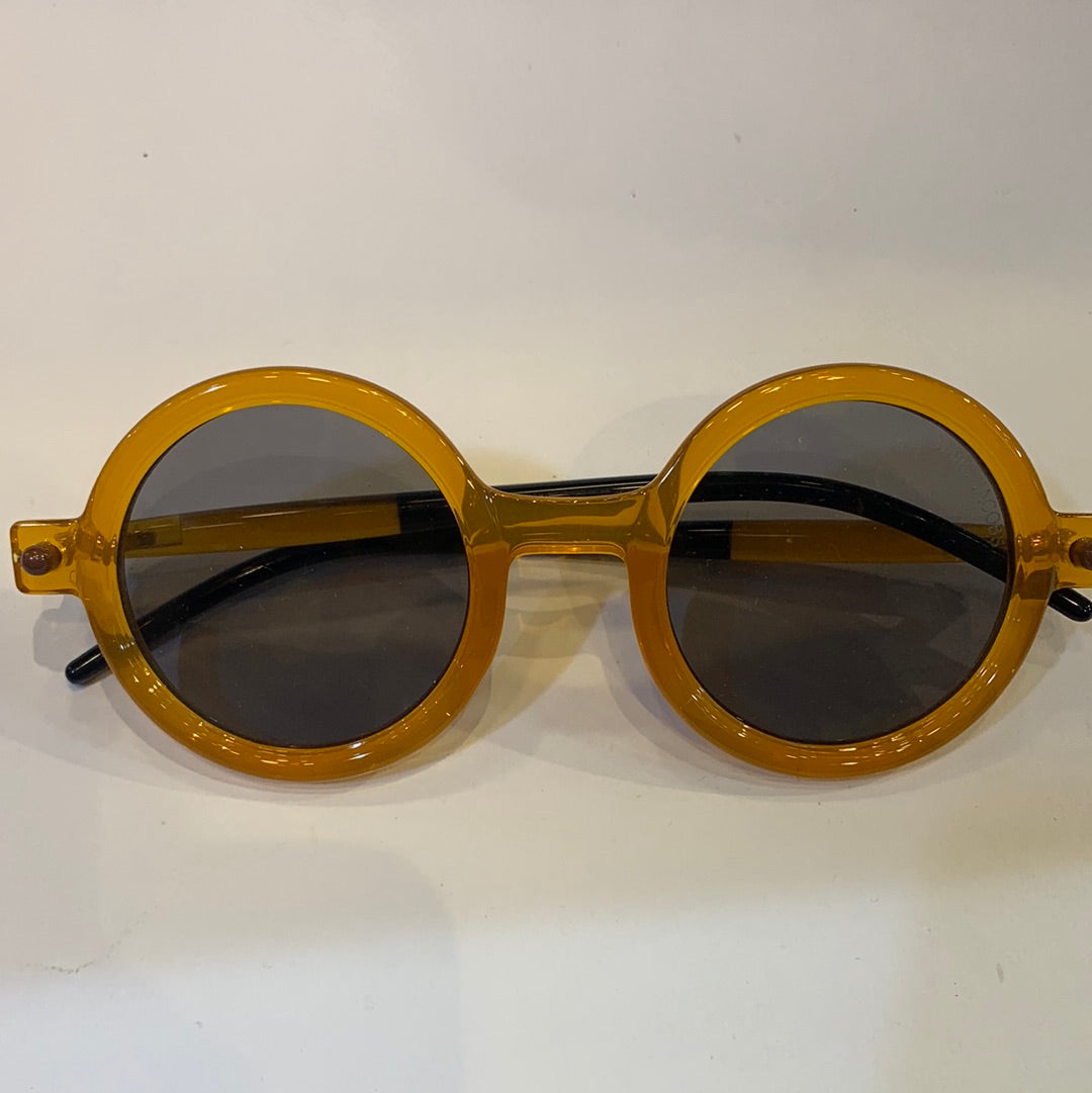 RAM yellow black frame black shade sunglass