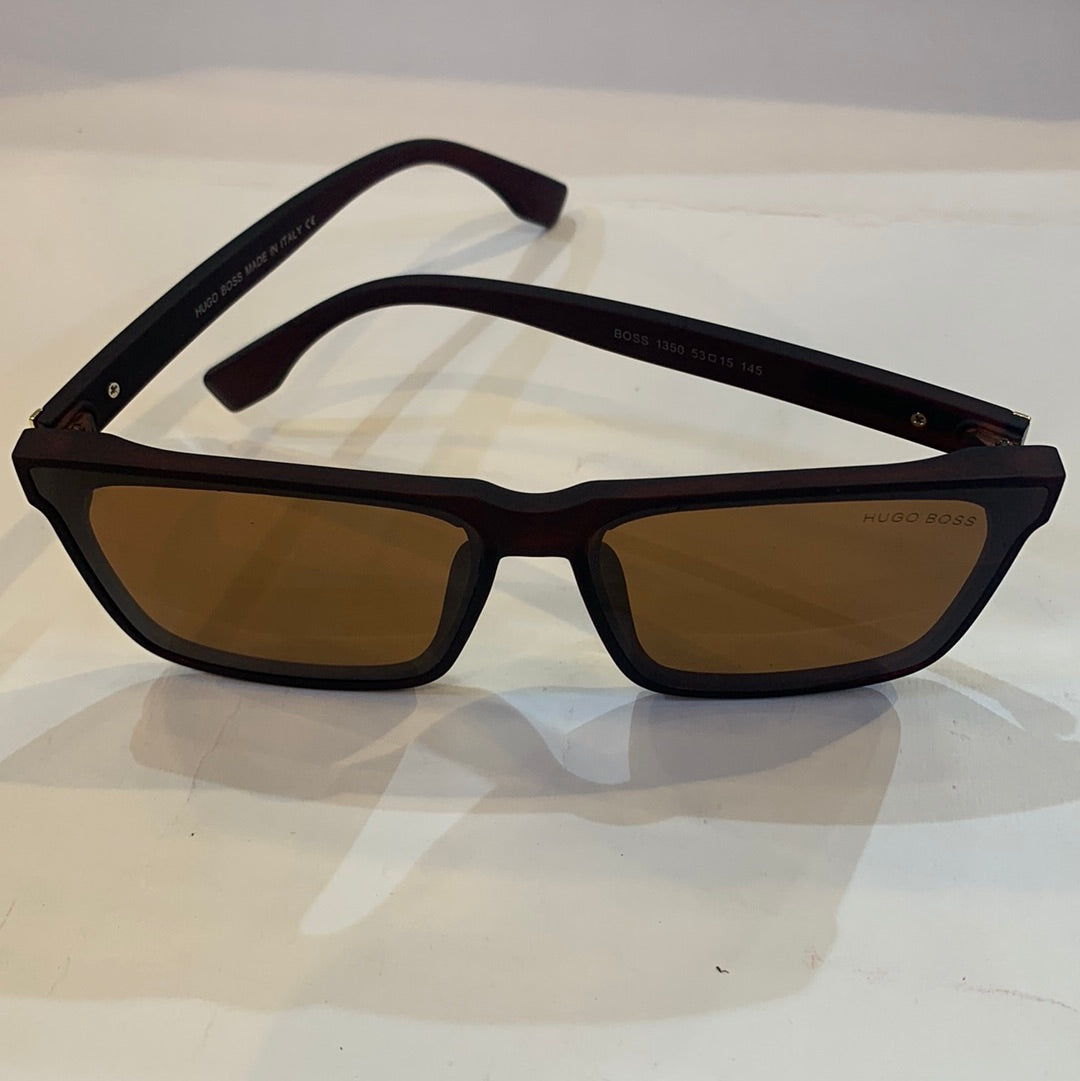 GUH Matte Brown Frame Brown Shade Sunglasses 1350 53 15 145