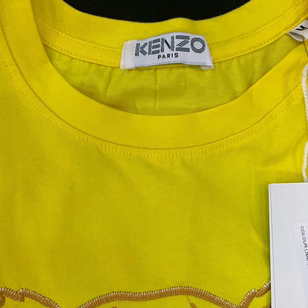 NEK Pairs Yellow Colour Gold  Print Half Sleeves TShirt