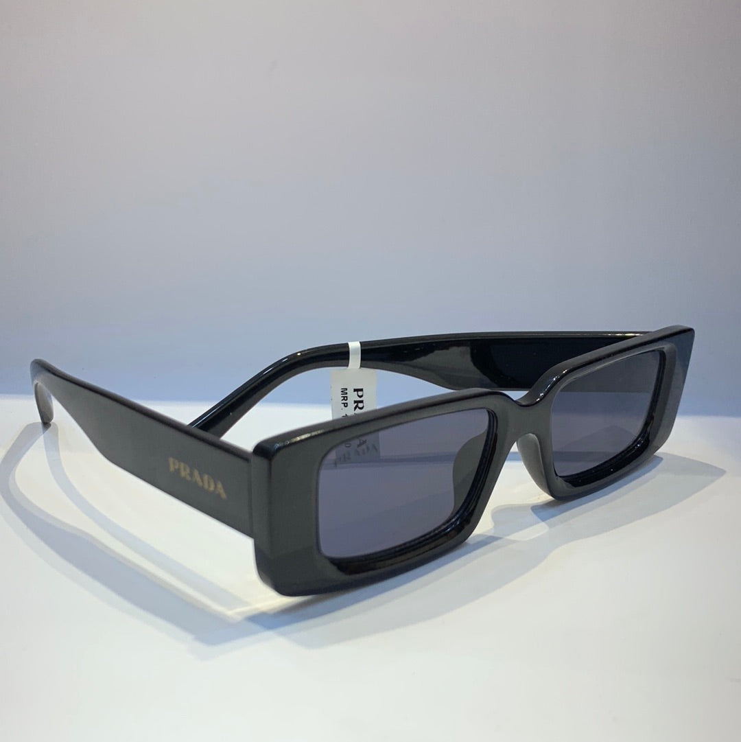 ARP Black Frame Black Shade Sunglass