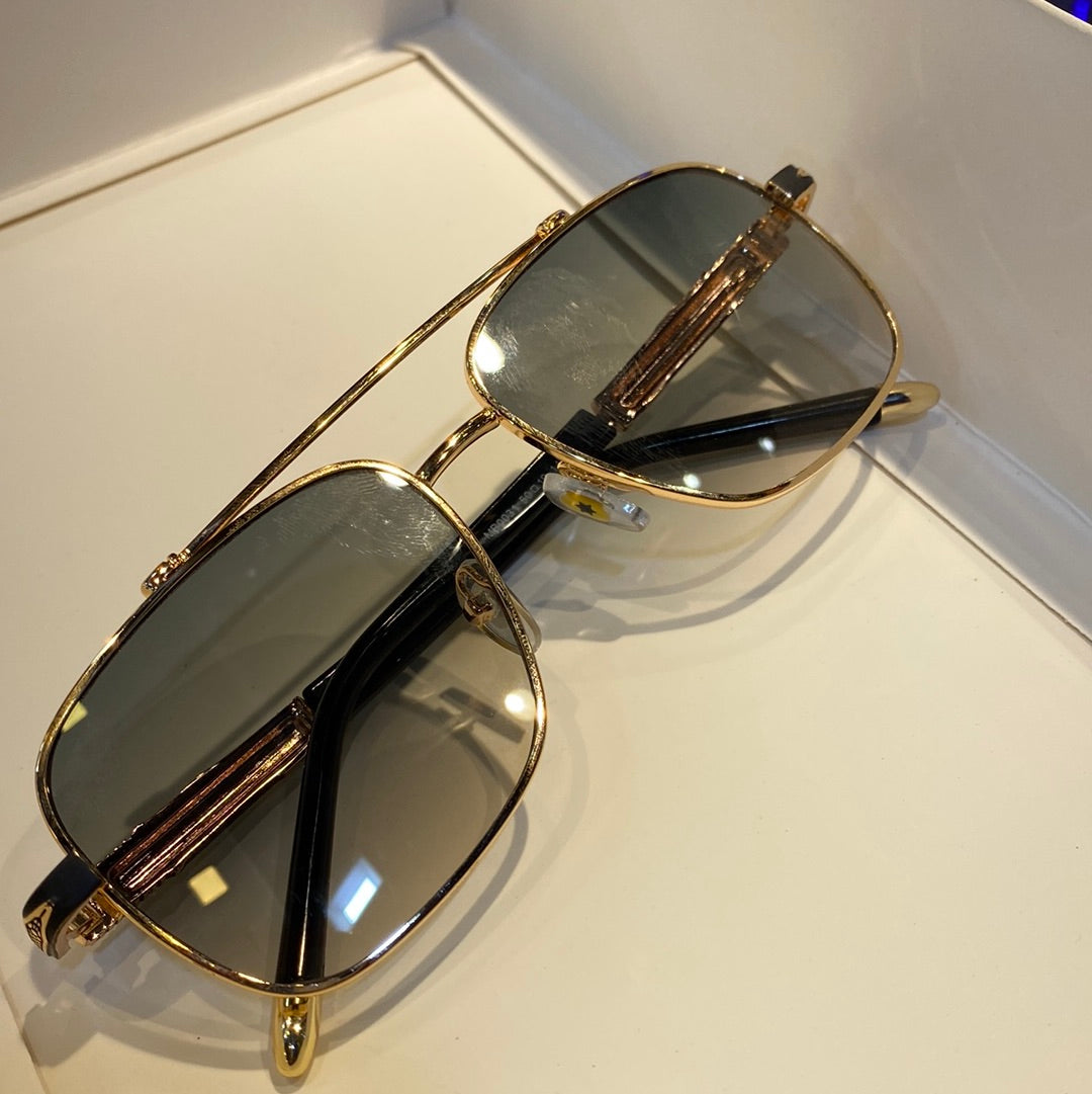 Green Gold Branded Luxury Sunglasses MB0031 50 19-142