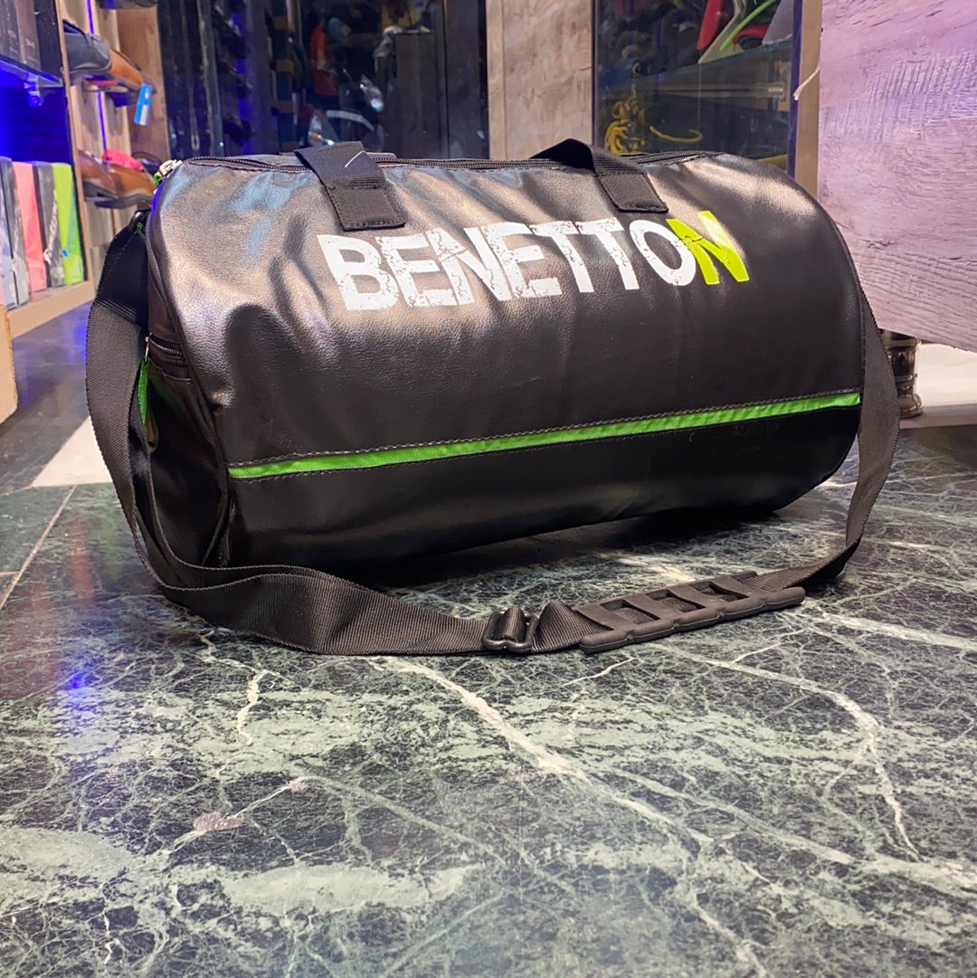 Benetton Travel Duffle Gym Bag Unisex