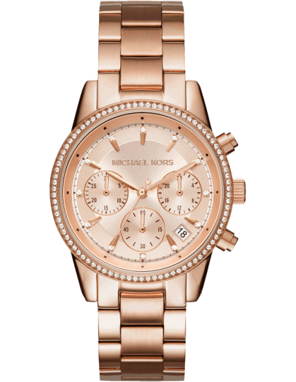 Cim Rose Gold Chain Copper Dial Ladies watch