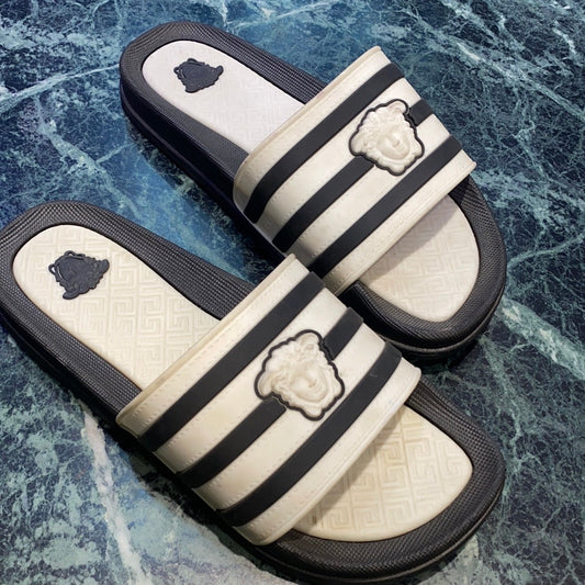 Black White Slipper(15116)