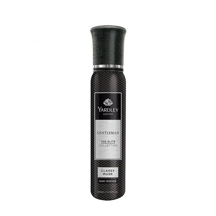 Yardley London Gentleman The Elite Collection Classy Musk Body Perfume 120ml