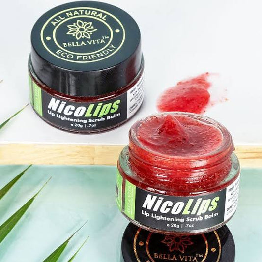 Bella Vita Nicolips Lightening Scrub Balm