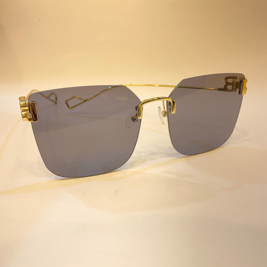 LAB Gold Frame Black Shade Unisex Branded Sunglasses