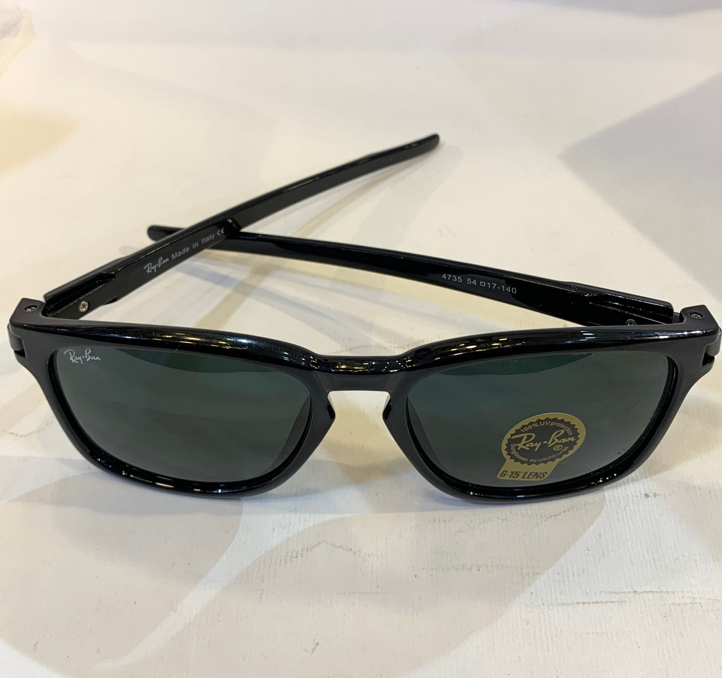 YAR RB Black Frame Black Shade Sunglasses 4735 54 17-140