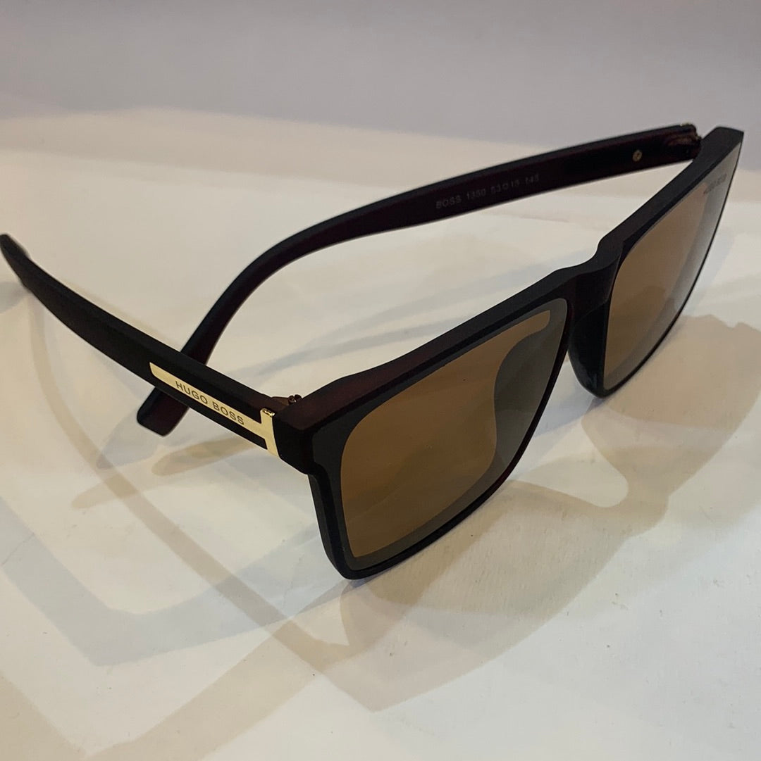 GUH Matte Brown Frame Brown Shade Sunglasses 1350 53 15 145