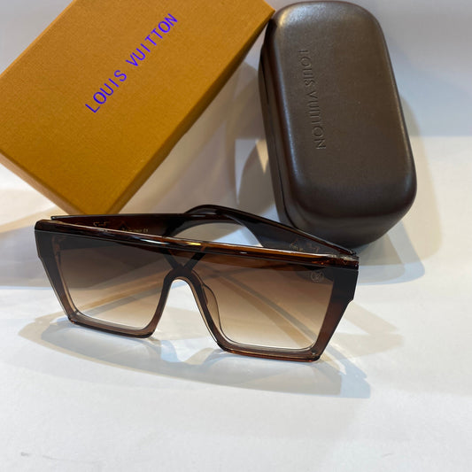 UOL LV VL Brown Frame Brown Shade Unisex Branded Z1065 61 9-147