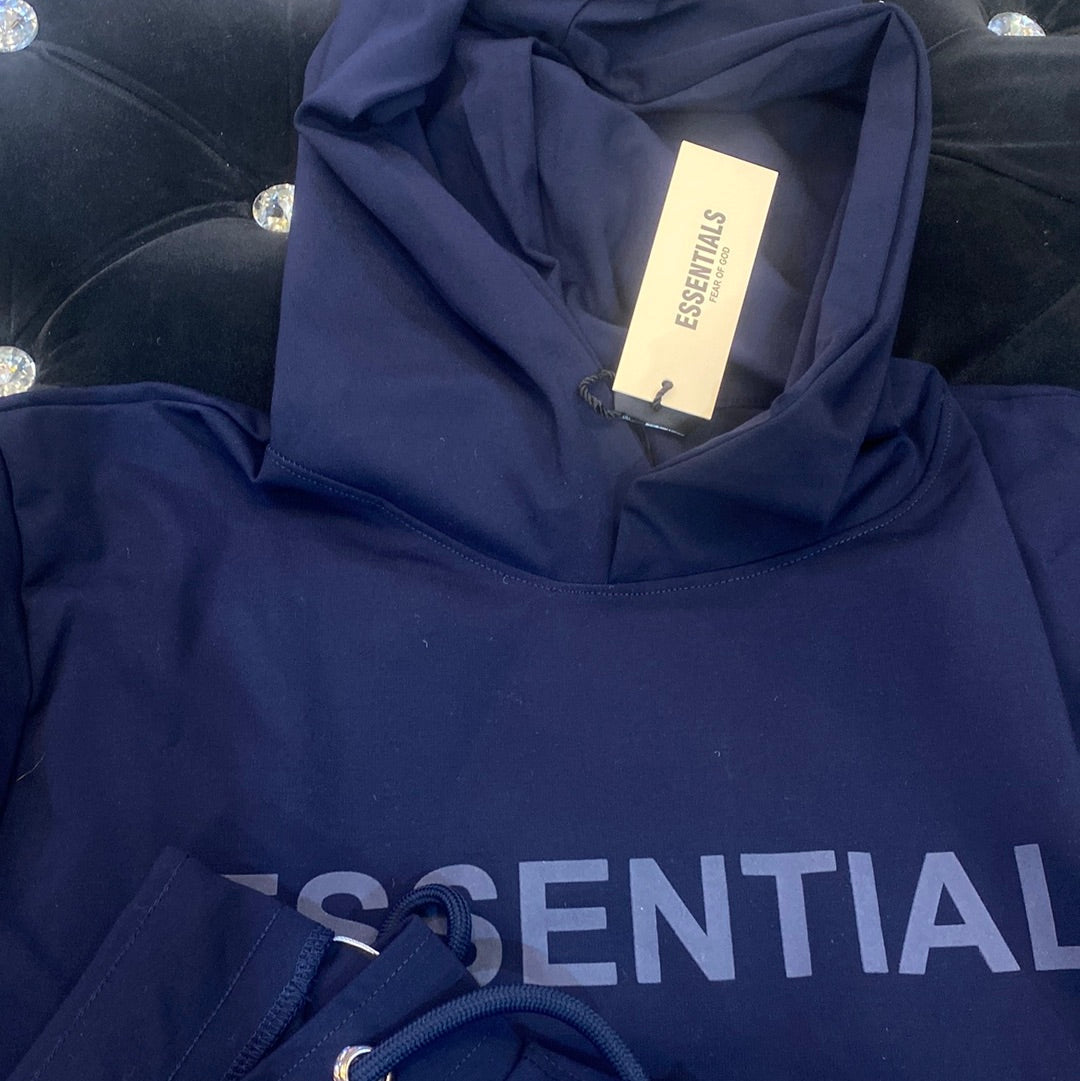 ESS SSE Navy Blue Colour With Ess Logo Heavy Quality Tracksuit 9407
