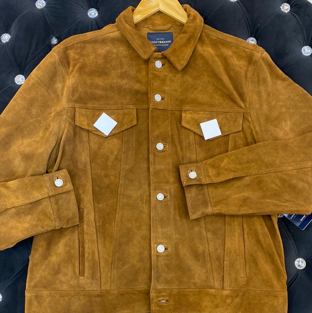 CUL Luc Khaki Colour Genuine Leather Branded Heavy Quality Men’s Jacket