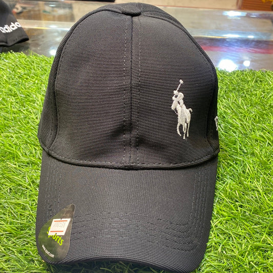 Black Polo Cap 700531