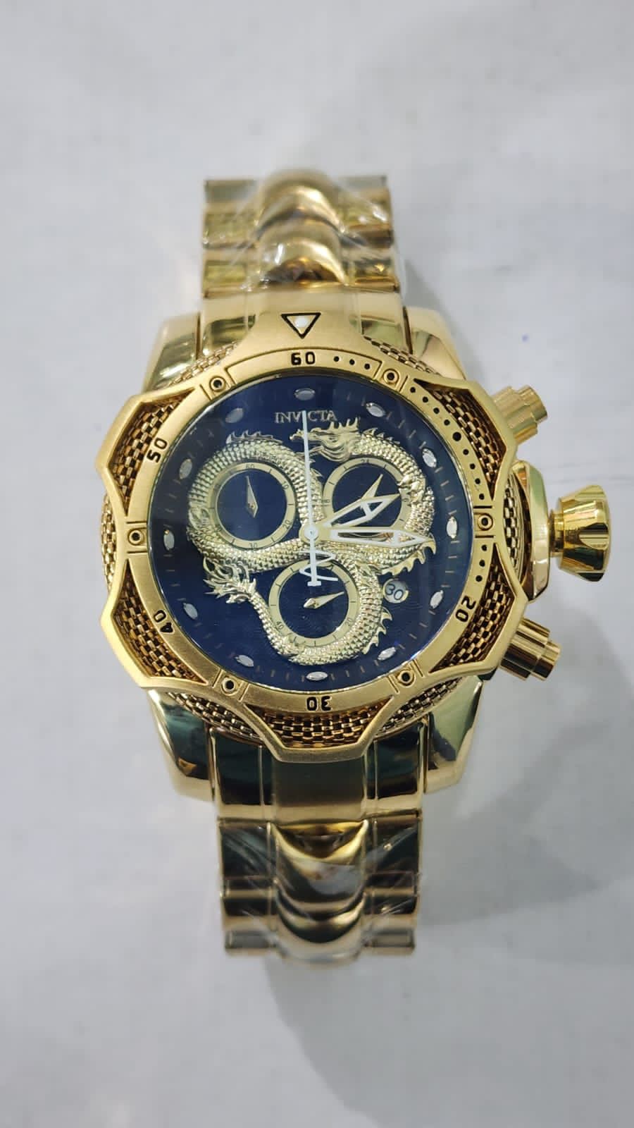 Vni Gold Chain yellow Dial Heavy Man Watch