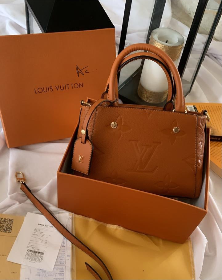 UOL VL Brown Colour With Mini Montaigne Ladies Side Sling Hand Bag 90262