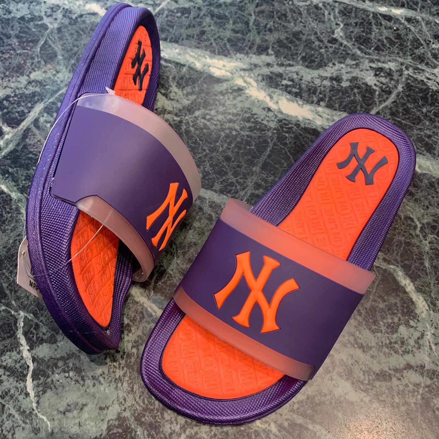 Orange Blue Slippers