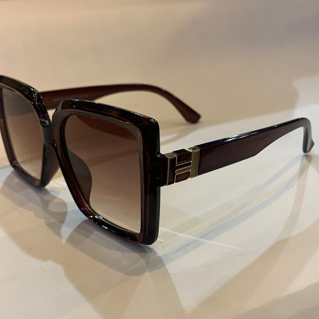 REH brown frame brown shade sunglass W9028 53 17-147