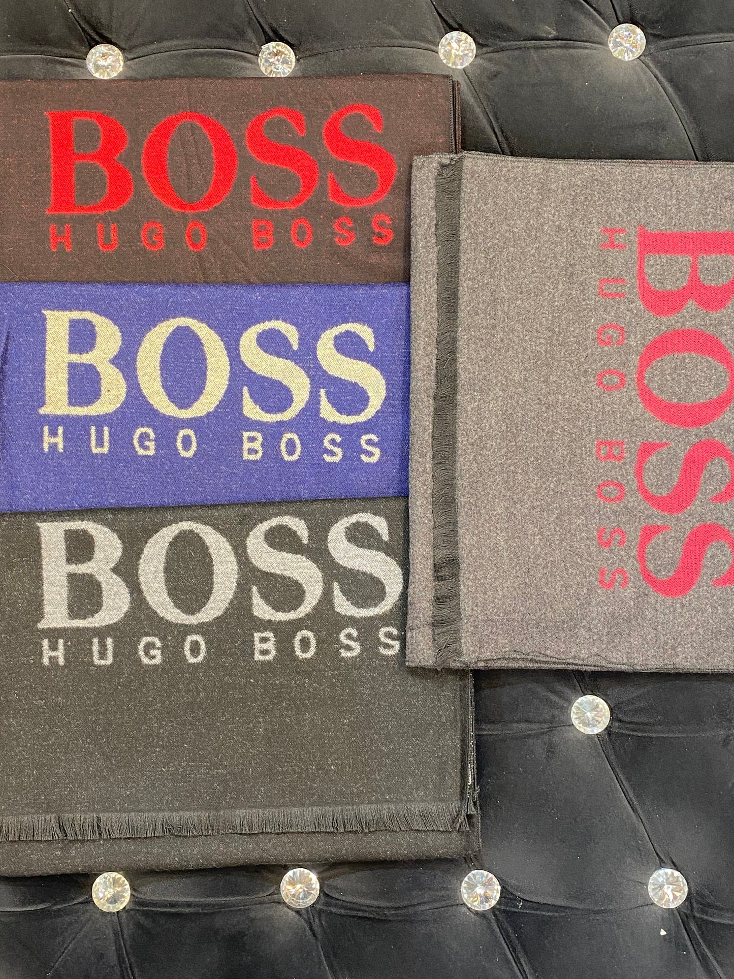Sob Bos Black Colour With Grey Sob Logo Imported Muffler 49006