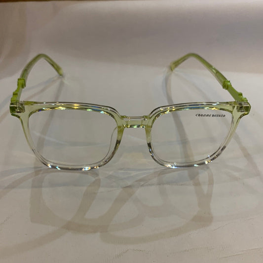 RHC CH HC Green Transperent Frame Transperant Shade Unisex Branded TR90 81254 52 21-144