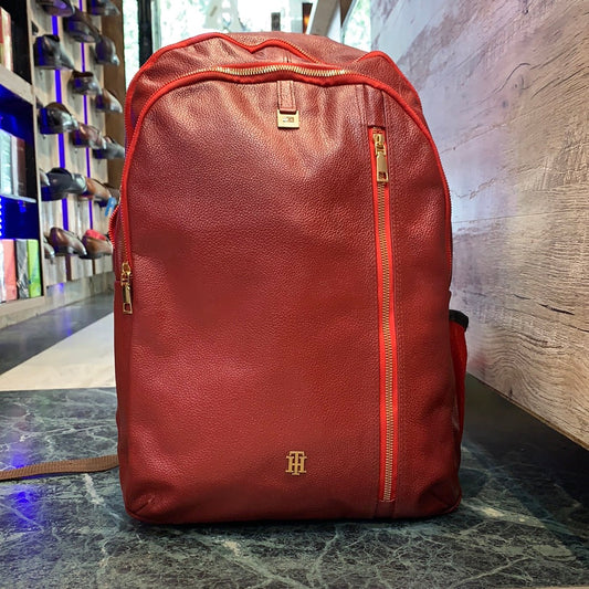 Genuine Leather Backpack Bag for Unisex