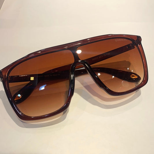 Brown Fram Printed Branded Luxury Sunglasses 32023 56 18-136
