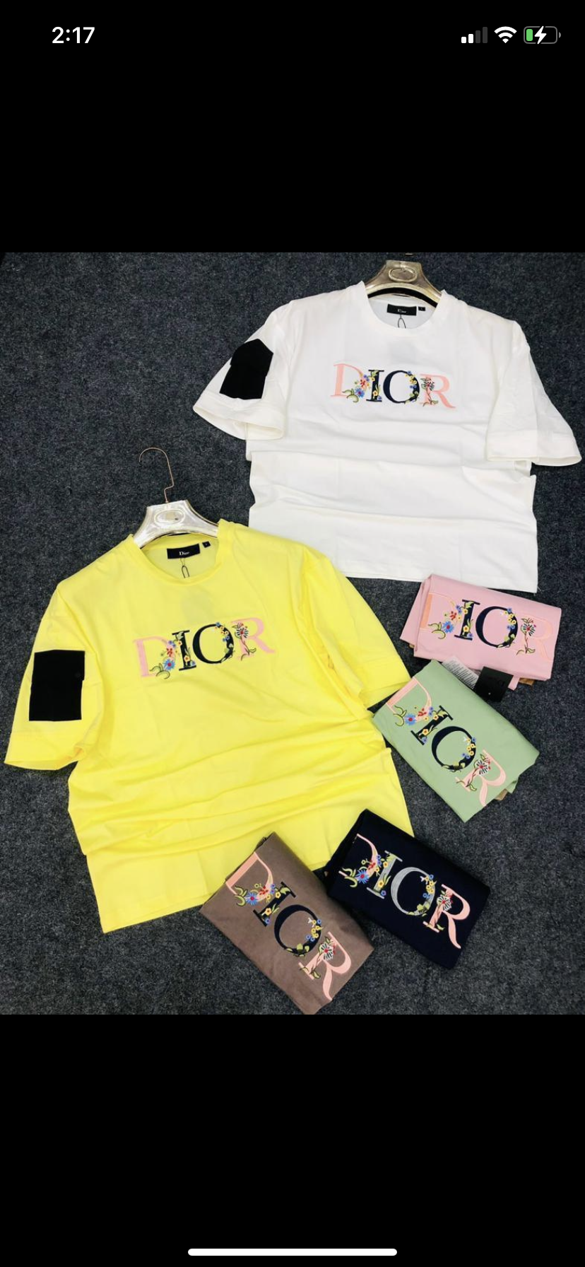 Green Colour DIO OID Drop Shoulder TShirt 110225