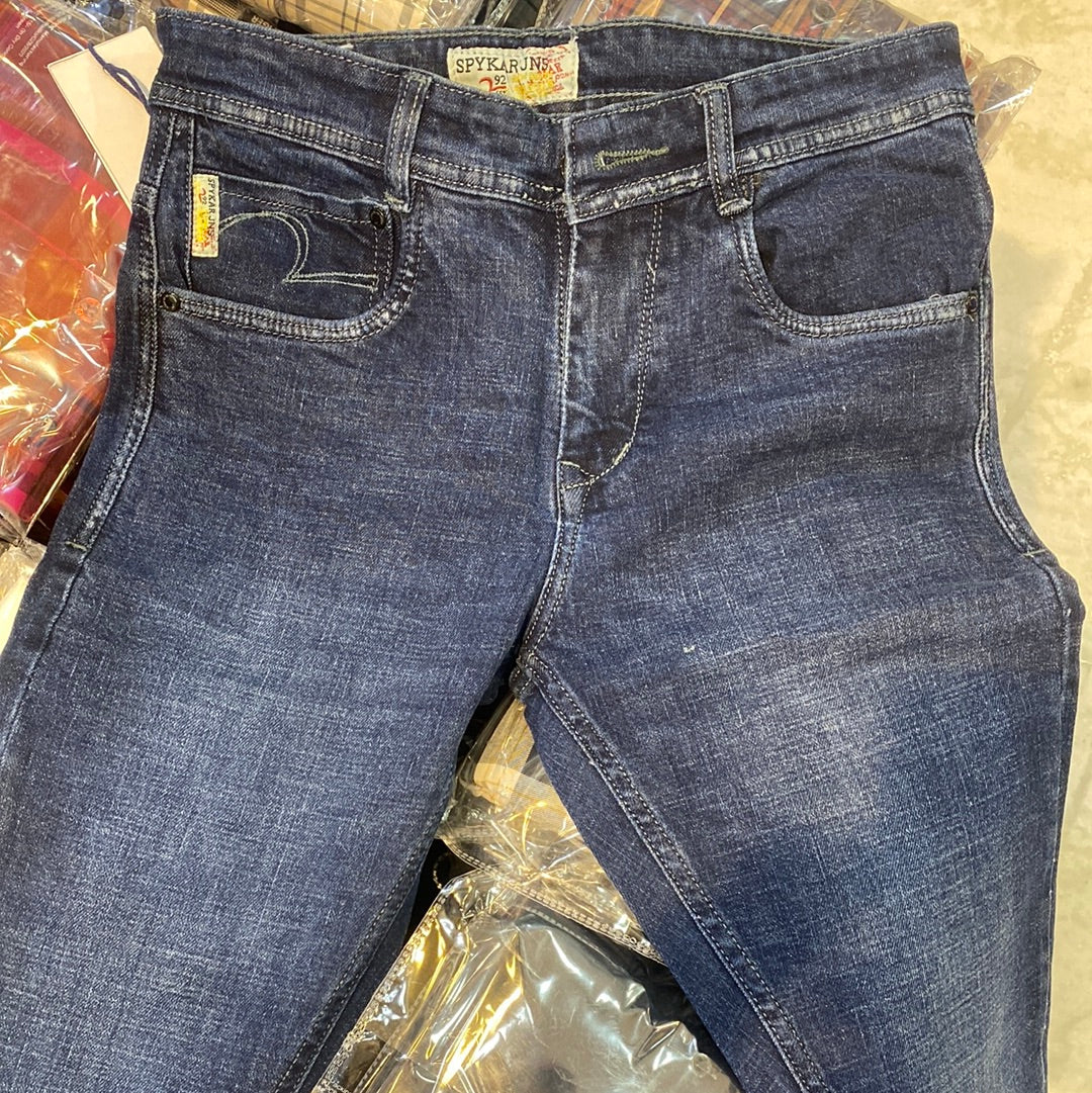 YPS Blue Branded Designers Men’s Jeans Might Vary Colour And Design  Low Waist Tight Fit 110295