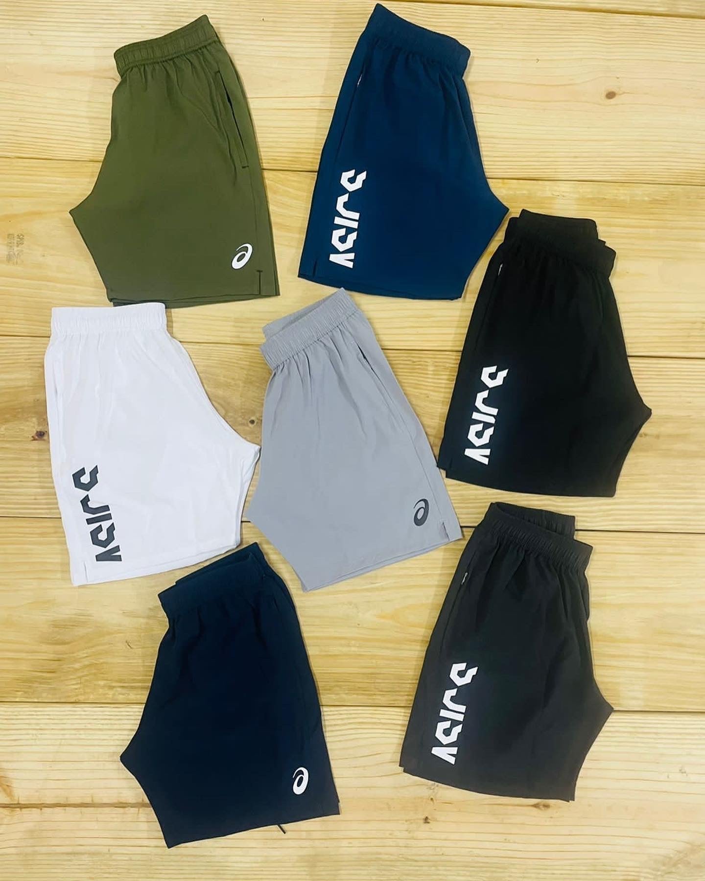 White Colour ISA NS Lycra Shorts 110293