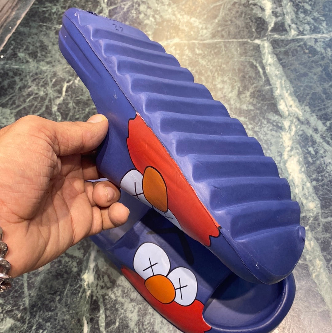 Blue Fat Summer Print Red White Black Purple  Heavy Slipper