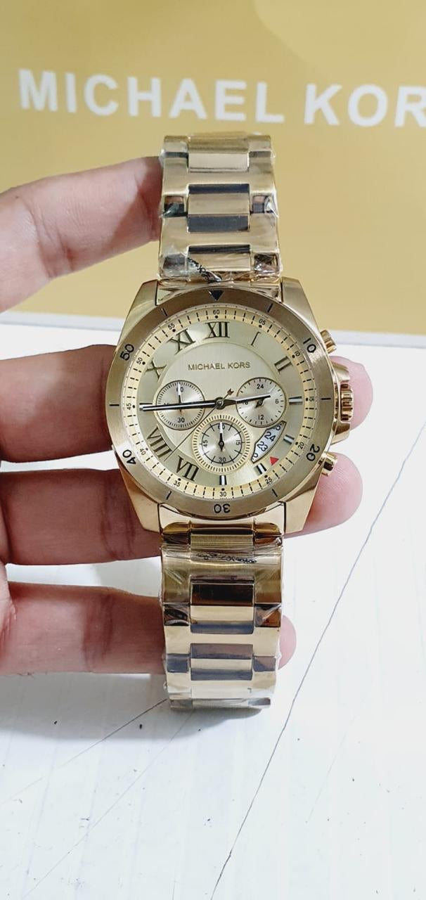Cim Gold Chain Gold Dial Man watch