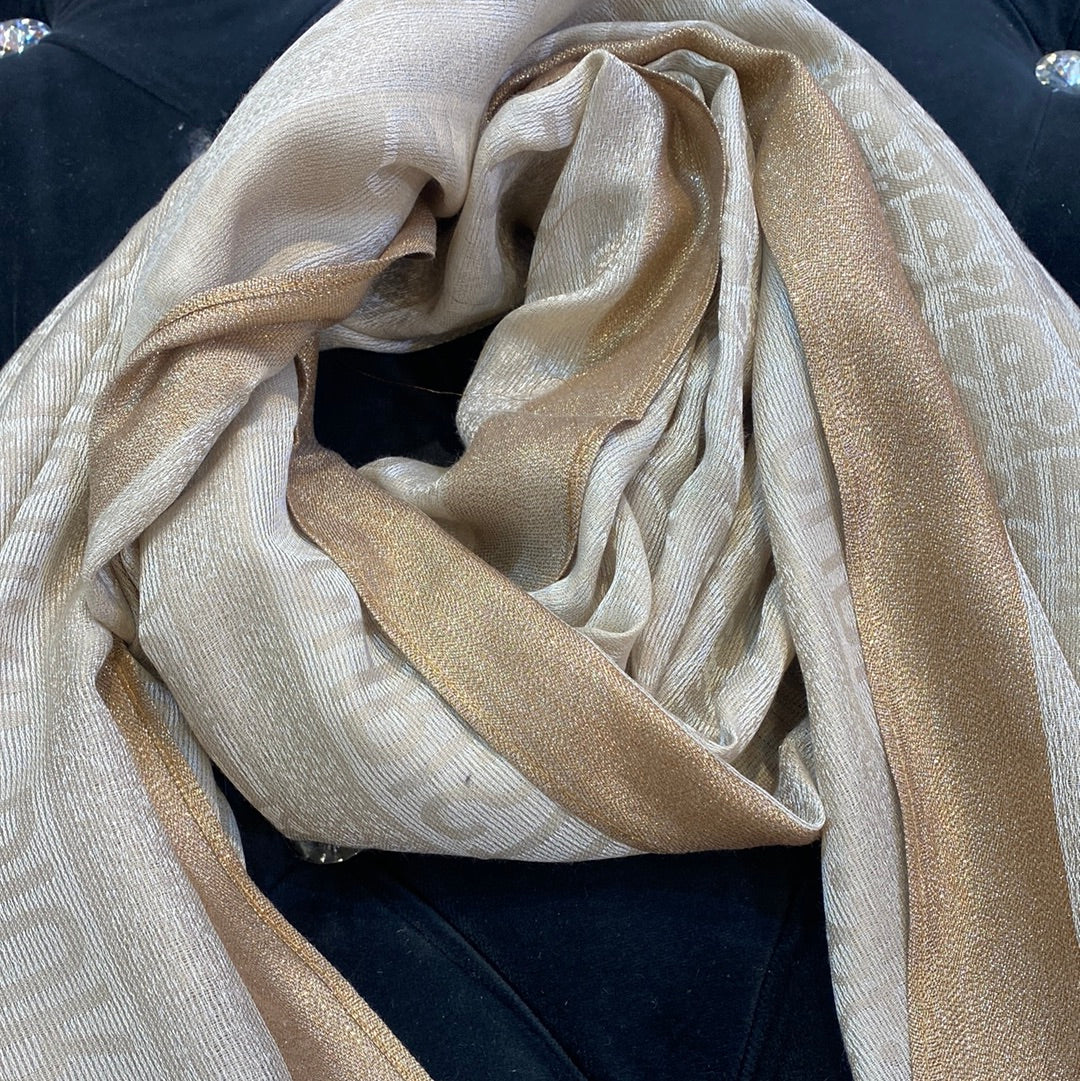 OID GOLD Colour OID Print Heavy Quality Muffler  9365