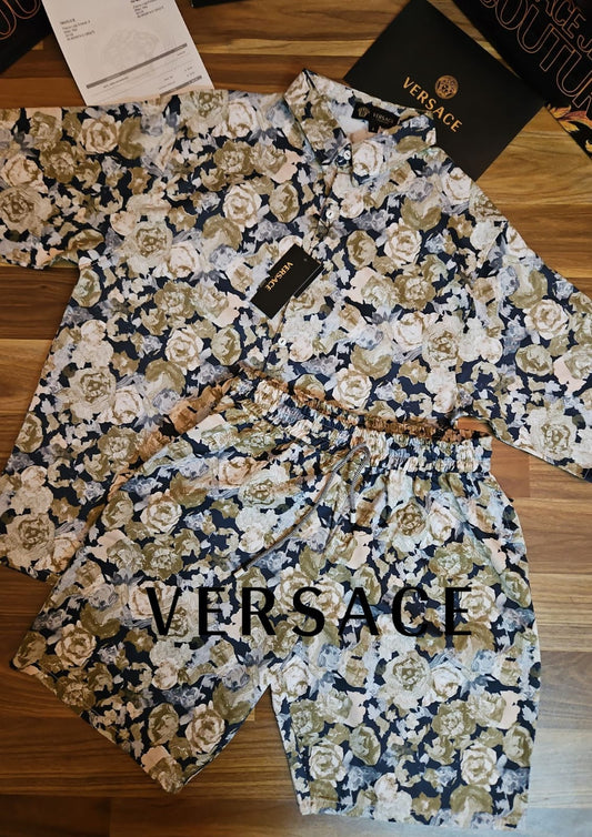 REV VER Navy Blue Olive Colour Coord Set 701003
