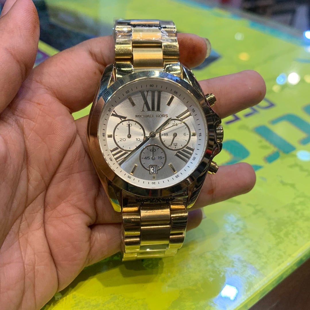 Cim Gold Chain White Dial Man watch 400469