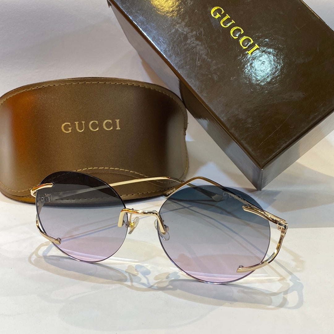 CUG Gold Frame Green Pink Dual Shade Unisex Branded CF58184