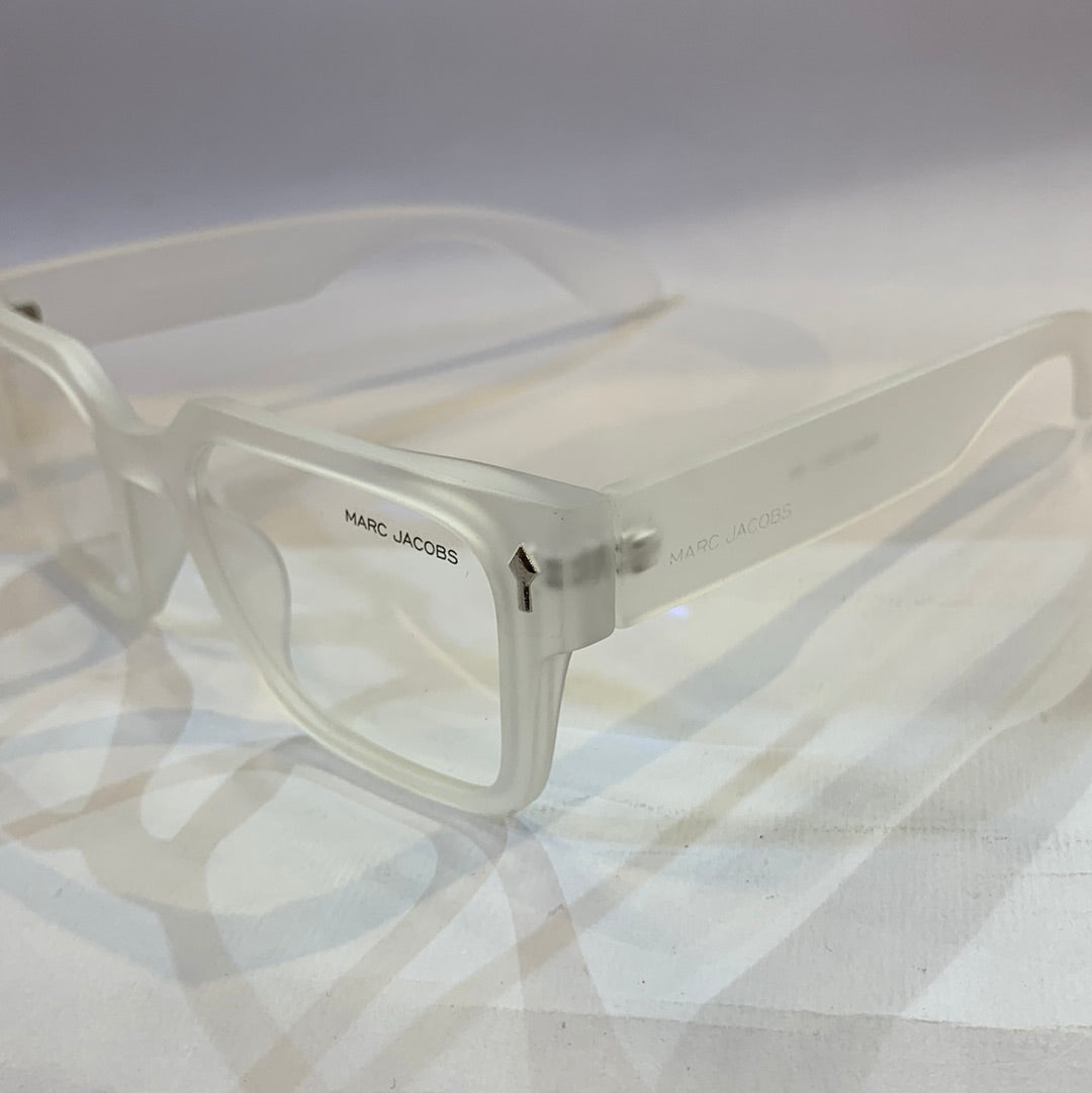 RAM Matte white Transperent Frame Transperent Shade Unisex Sunglasses 66806 52 21-145