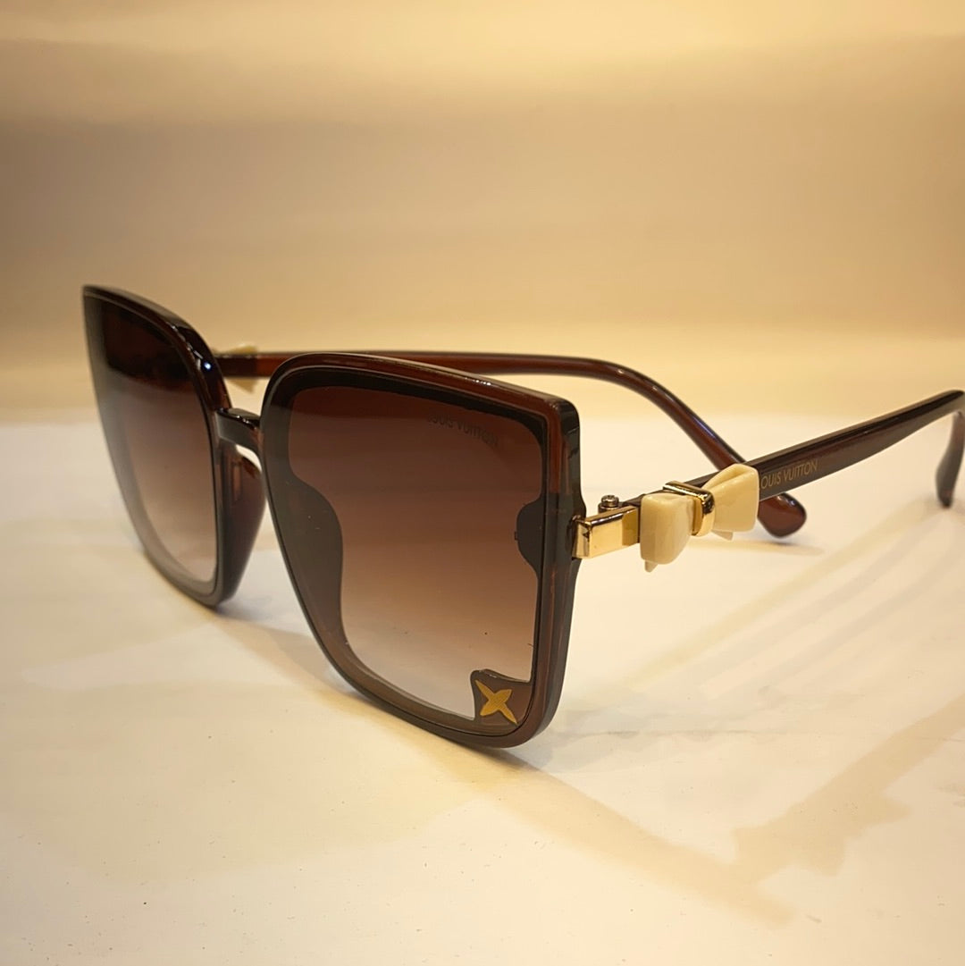 UOL VL  Brown Frame Brown Shade Unisex Sunglasses A30119 60 17 143