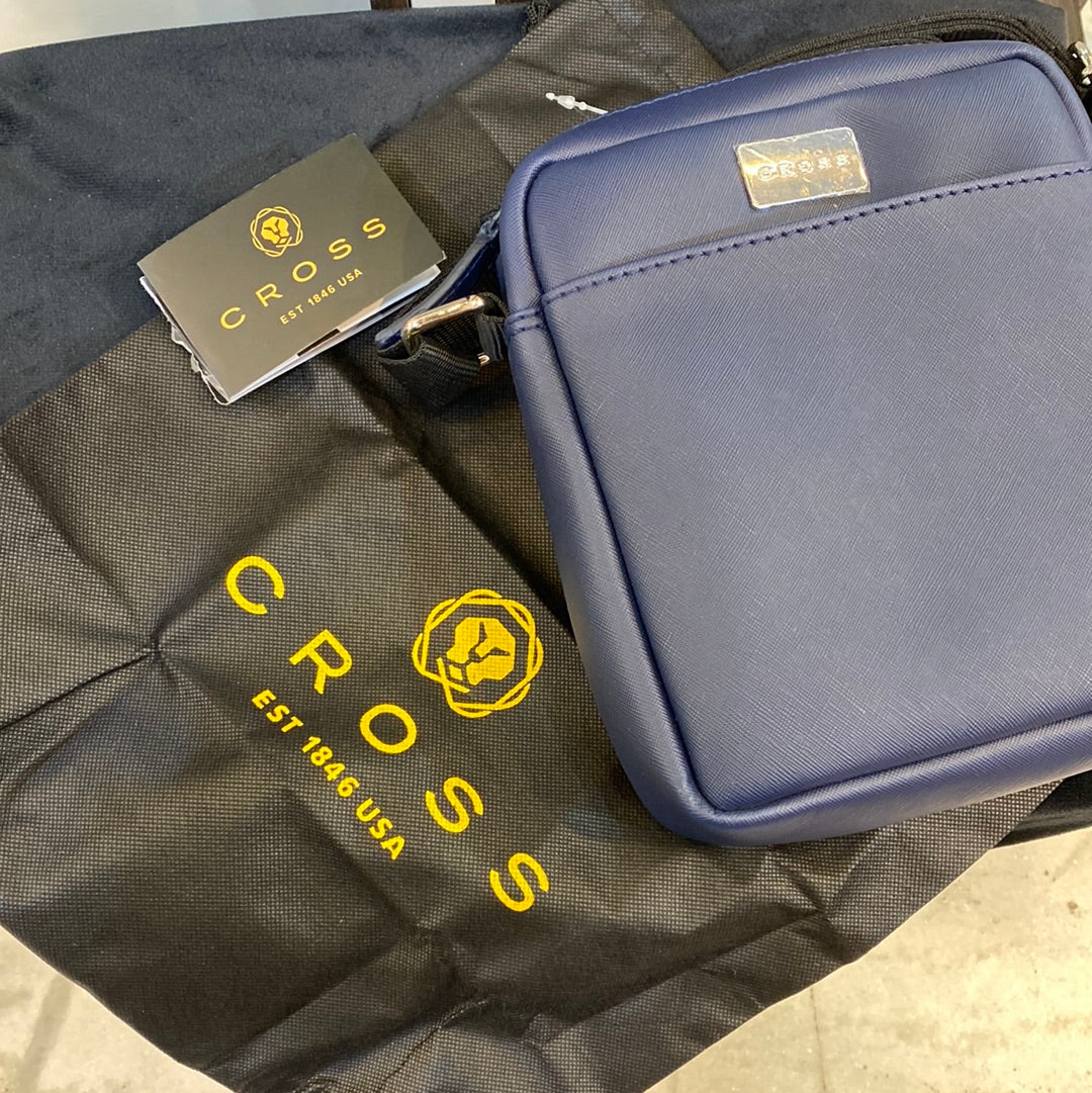 Cross Saffiano Leather Sling Bag