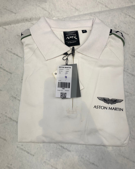 CAH TSA White Colour With Front Print Premium Quality Collar Tshirt 861004